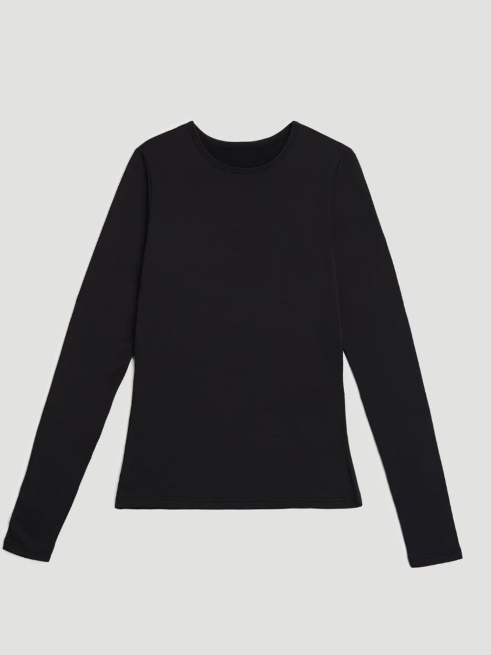 American Tall Black Base Layer Long Sleeve Top Medium Tall Moisture Wicking